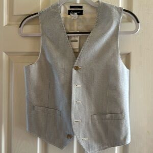 NET  Crewcuts seersucker vest